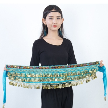 Neon ζώνη μέσης για χορό της κοιλιάς – αυτόματο κούμπωμα, πλεκτή αγκράφα ζώνης, Χειμώνας 2022