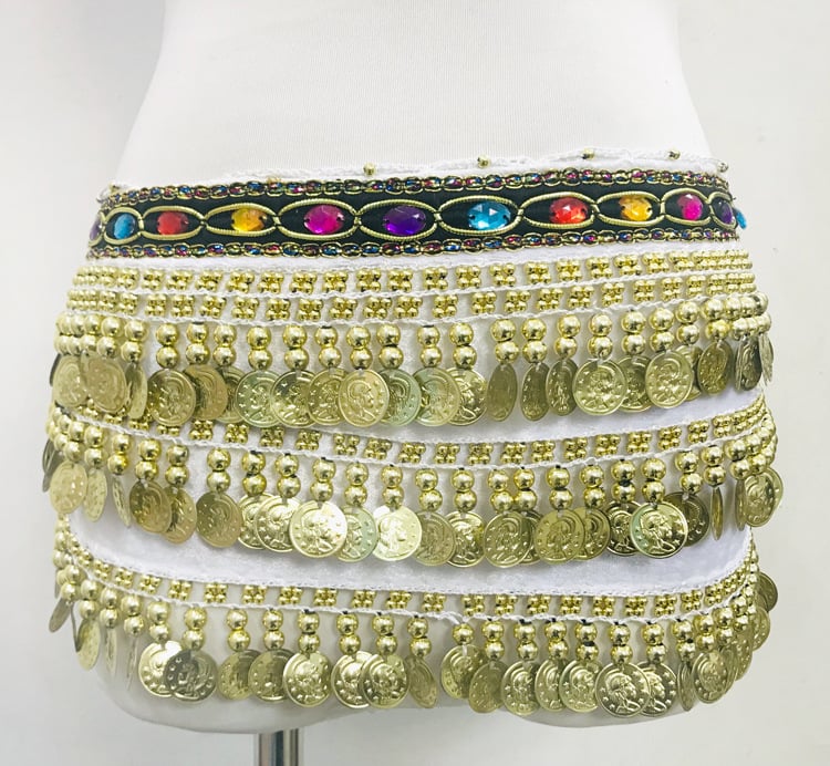 Neon ζώνη μέσης για χορό της κοιλιάς – αυτόματο κούμπωμα, πλεκτή αγκράφα ζώνης, Χειμώνας 2022