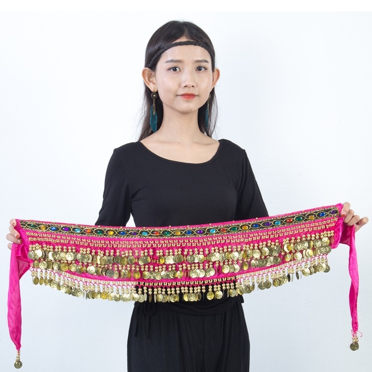 Neon ζώνη μέσης για χορό της κοιλιάς – αυτόματο κούμπωμα, πλεκτή αγκράφα ζώνης, Χειμώνας 2022