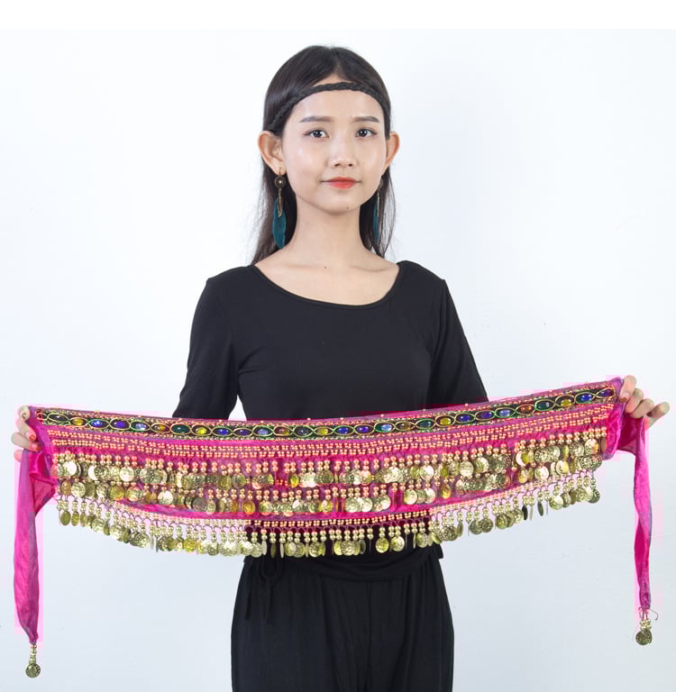 Neon ζώνη μέσης για χορό της κοιλιάς – αυτόματο κούμπωμα, πλεκτή αγκράφα ζώνης, Χειμώνας 2022