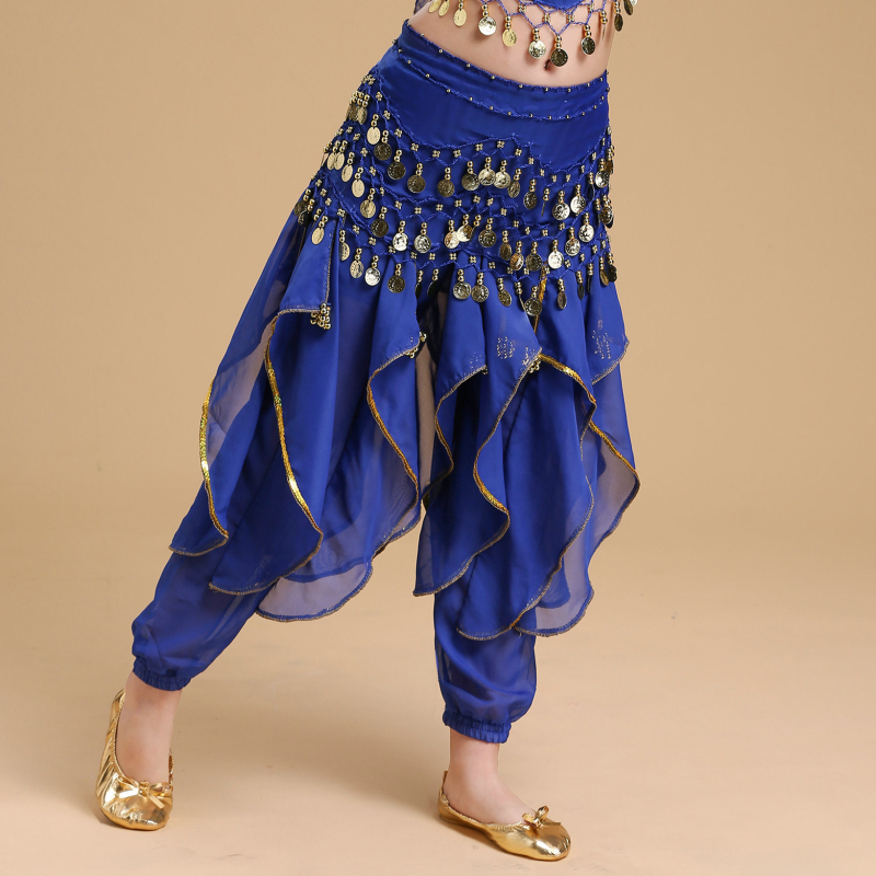 Dječji kostim za indijski ples s okretnim hlačama za belly dance i narodne plesove Xinjiang