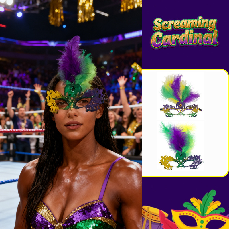 Puse-sejas karnevāla maska ar pērlītēm, tauriņa galvas lente, plastmasa, mīļš stils, DIY rekvizīts