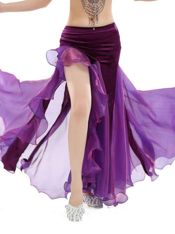 BELLYQUEEN/Dancer – Odjeća za ples Belly Dance, šifon, 100% poliester