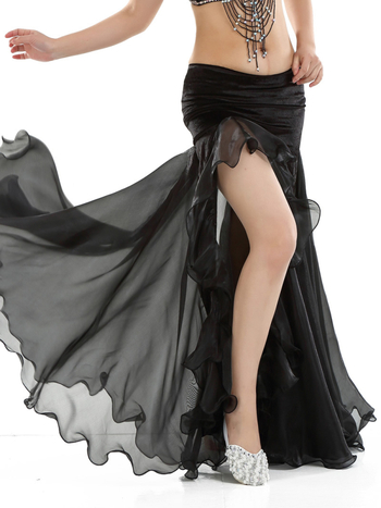 BELLYQUEEN/Dancer – Odjeća za ples Belly Dance, šifon, 100% poliester