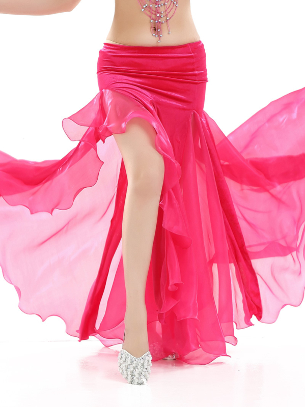 BELLYQUEEN/Dancer – Odjeća za ples Belly Dance, šifon, 100% poliester
