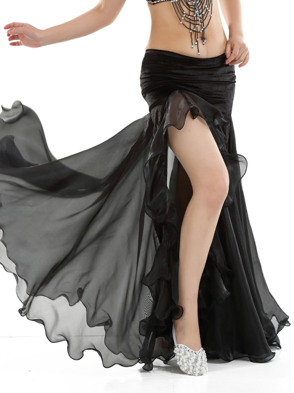 BELLYQUEEN/Dancer – Odjeća za ples Belly Dance, šifon, 100% poliester