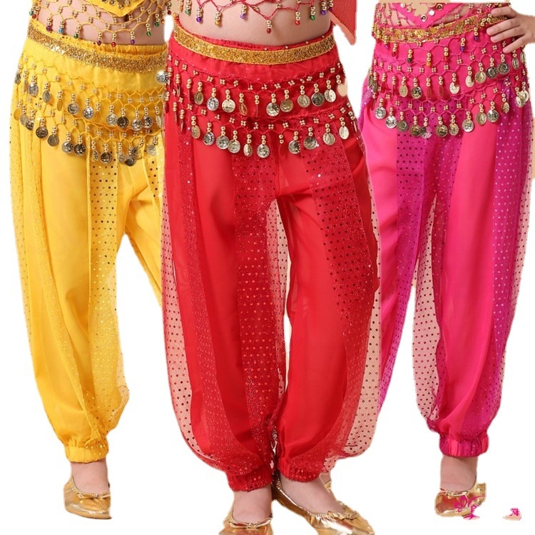 Nove dječje hlače za indijski ples, Xinjiang folklorni ples i belly dance nastupe