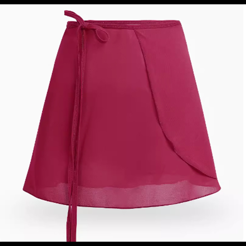 Rochie de practică pentru balet cu fustă de tul, dintr-o singură piesă, poliester 95%+