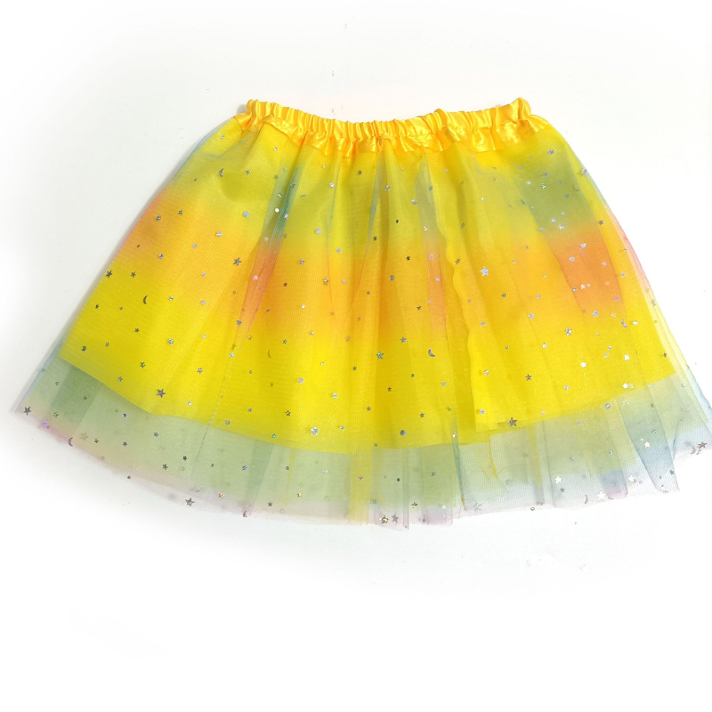 Dječja baletna tutu suknja s mrežastim tilom, 90% poliester, premazana tkanina, za djecu 3–8 godina, unisex