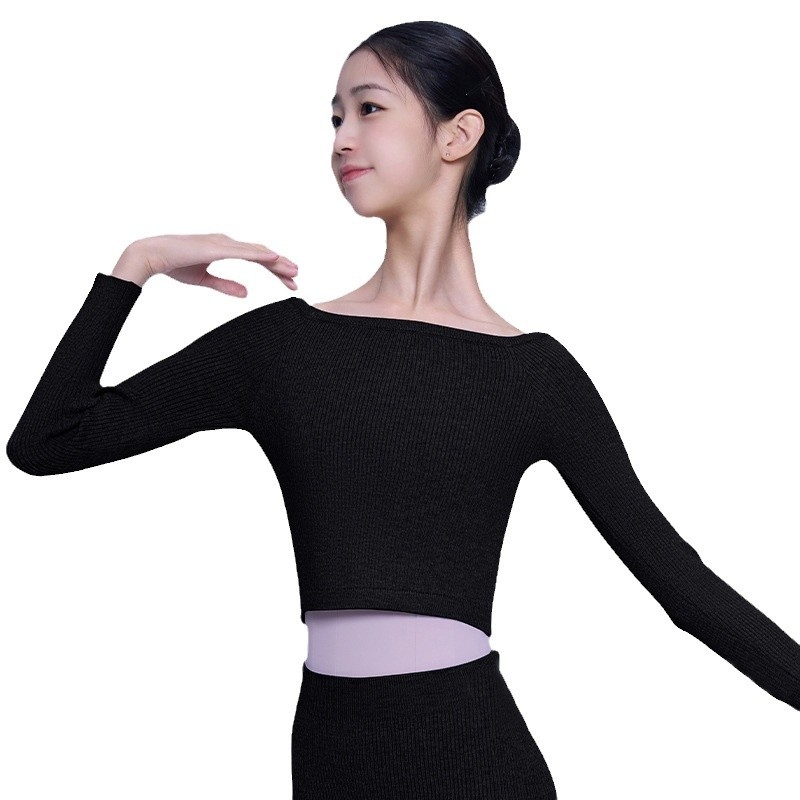 Balett gyakorló felső gyerekeknek (polieszter; nylon 22%)