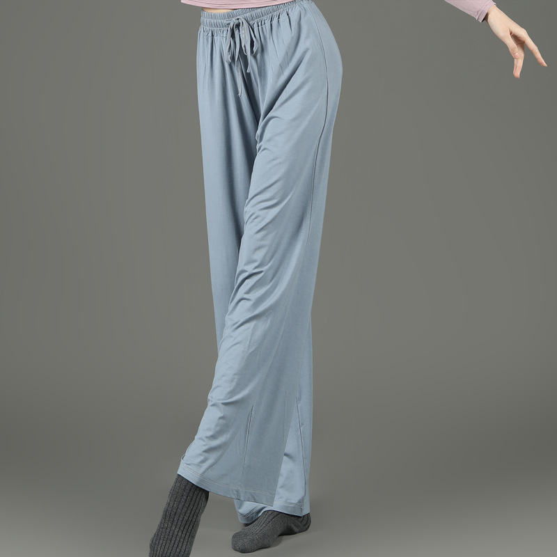 Love nafei modern táncruha lányoknak: hosszú ujjú balett felső és hosszú culottesnadrág, egyszínű anyag, Modal anyag, 80% Modal