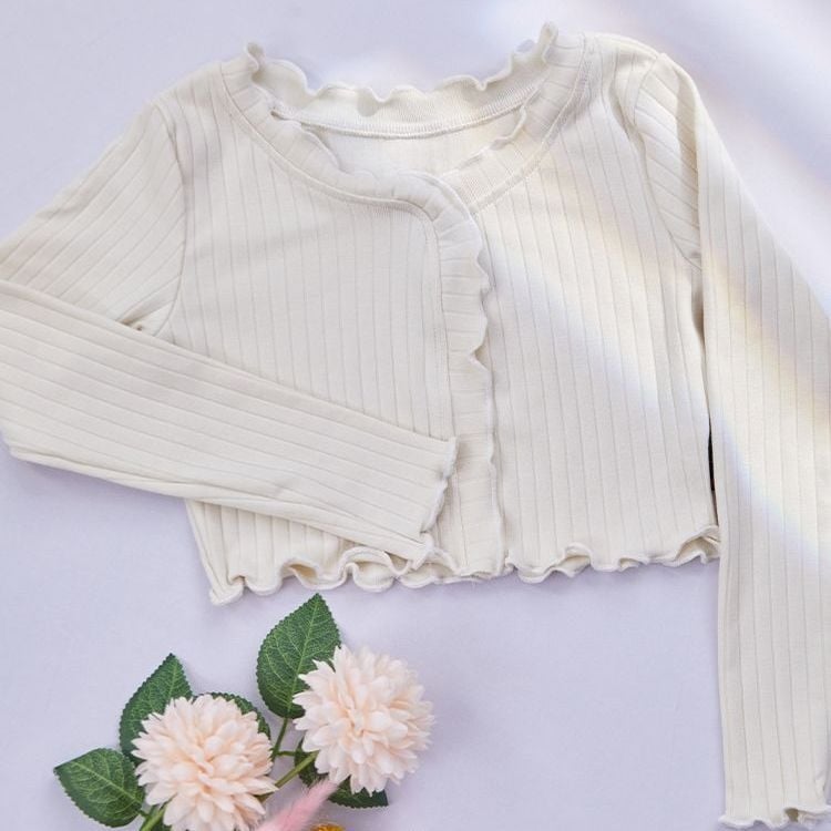 Îmbrăcăminte de dans pentru copii: top cu mâneci lungi din TR țesătură cu PVC 50-70%, stil chinezesc, retro literar, primăvara 2025