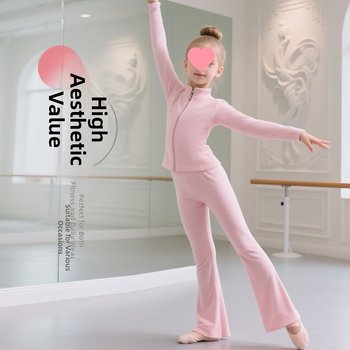 Set balet pentru copii, în stil casual-coreean (lansare primăvara 2025; țesătură Derong; compoziția principală: Alte; conținut: 90–95%)