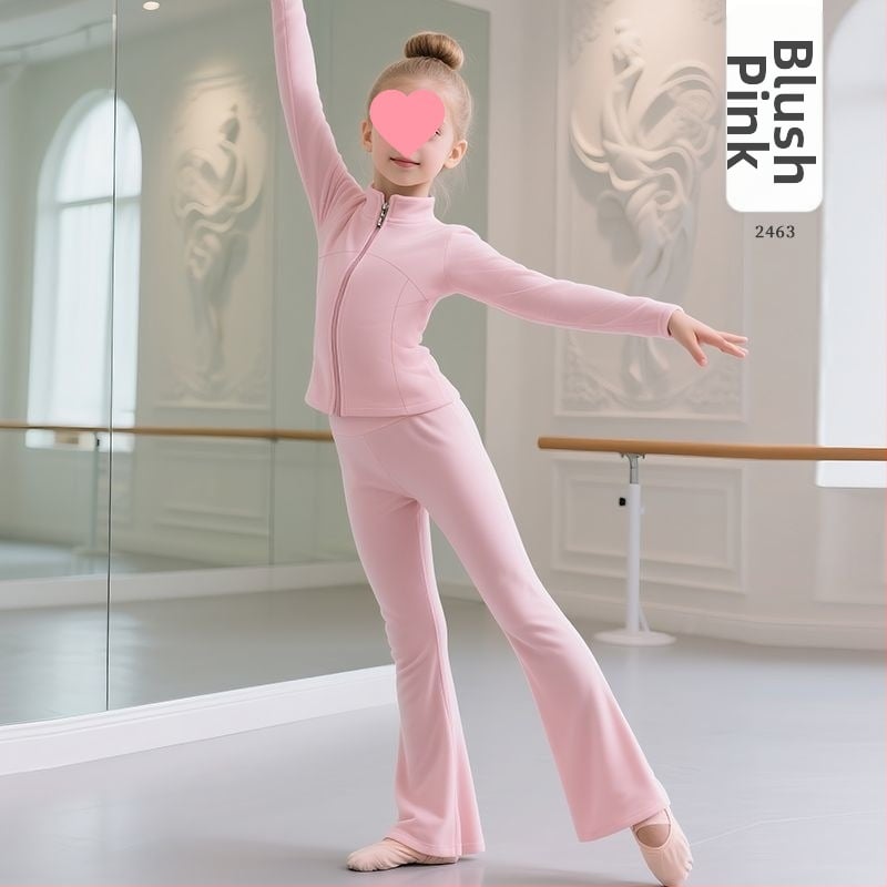 Set balet pentru copii, în stil casual-coreean (lansare primăvara 2025; țesătură Derong; compoziția principală: Alte; conținut: 90–95%)