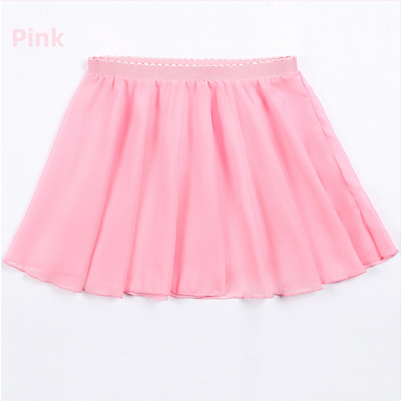 Detská tanečná sukňa na tréning, šifón, 93% polyester, 3–8 rokov (100–140 cm), leto