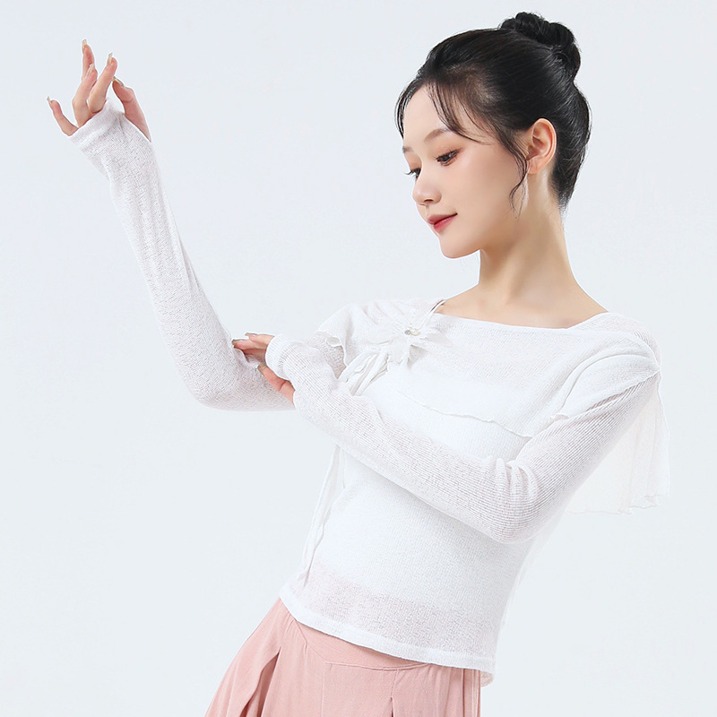 Top de dans modern; Material: în tricotat de in; compoziție: 80% poliester; sex: feminin; grupă de vârstă: adulți