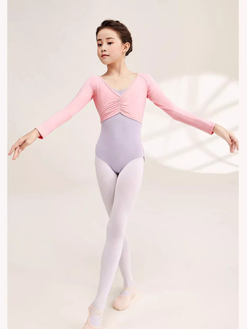 Top de practică ballet pentru copii, modal 60%, fete 3–8 ani, stil dulce