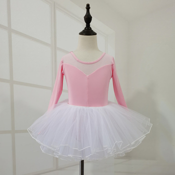 Îmbrăcăminte de dans pentru fetițe: leotard de balet și îmbrăcăminte de antrenament, Milk Silk, Nylon 100%, Vârsta 3–8 ani, Primăvară și Toamnă, Cu etichetă