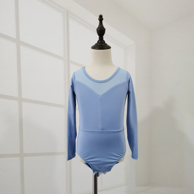 Îmbrăcăminte de dans pentru fetițe: leotard de balet și îmbrăcăminte de antrenament, Milk Silk, Nylon 100%, Vârsta 3–8 ani, Primăvară și Toamnă, Cu etichetă