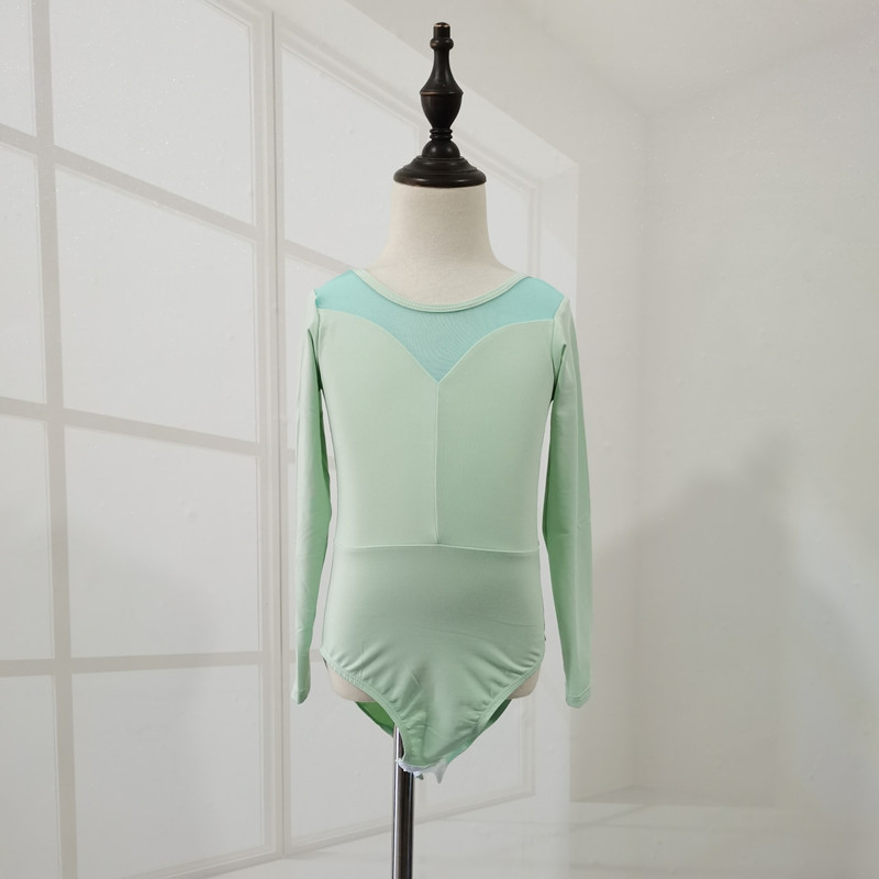 Îmbrăcăminte de dans pentru fetițe: leotard de balet și îmbrăcăminte de antrenament, Milk Silk, Nylon 100%, Vârsta 3–8 ani, Primăvară și Toamnă, Cu etichetă