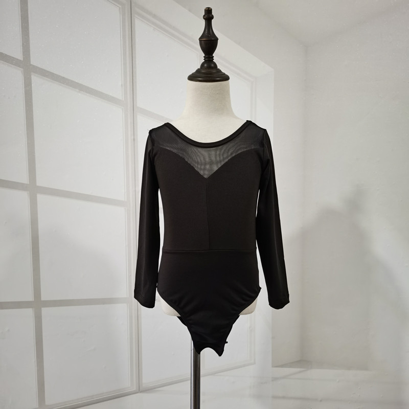 Îmbrăcăminte de dans pentru fetițe: leotard de balet și îmbrăcăminte de antrenament, Milk Silk, Nylon 100%, Vârsta 3–8 ani, Primăvară și Toamnă, Cu etichetă