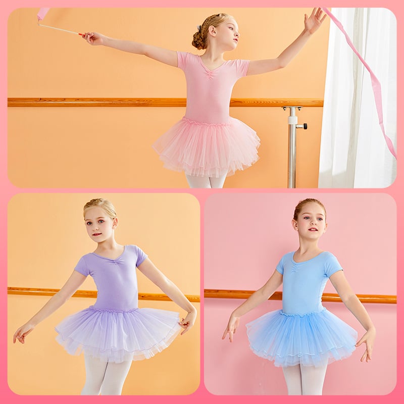 Gyermekek nyári táncruha lányoknak, 94% pamut, fin megmunkálás, édes stílus