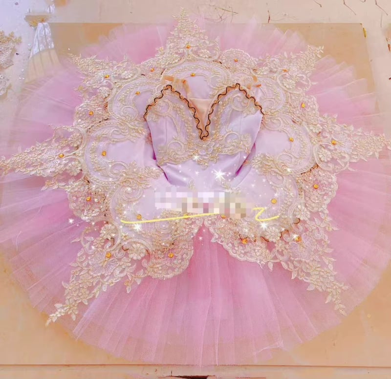 Fustă de performanță pentru copii, vals modern, stil prințesă, material spandex cu plasă dantelată, 95% spandex, tratament moale