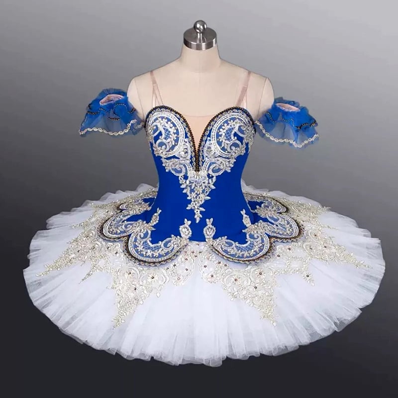 Fustă de performanță pentru copii, vals modern, stil prințesă, material spandex cu plasă dantelată, 95% spandex, tratament moale