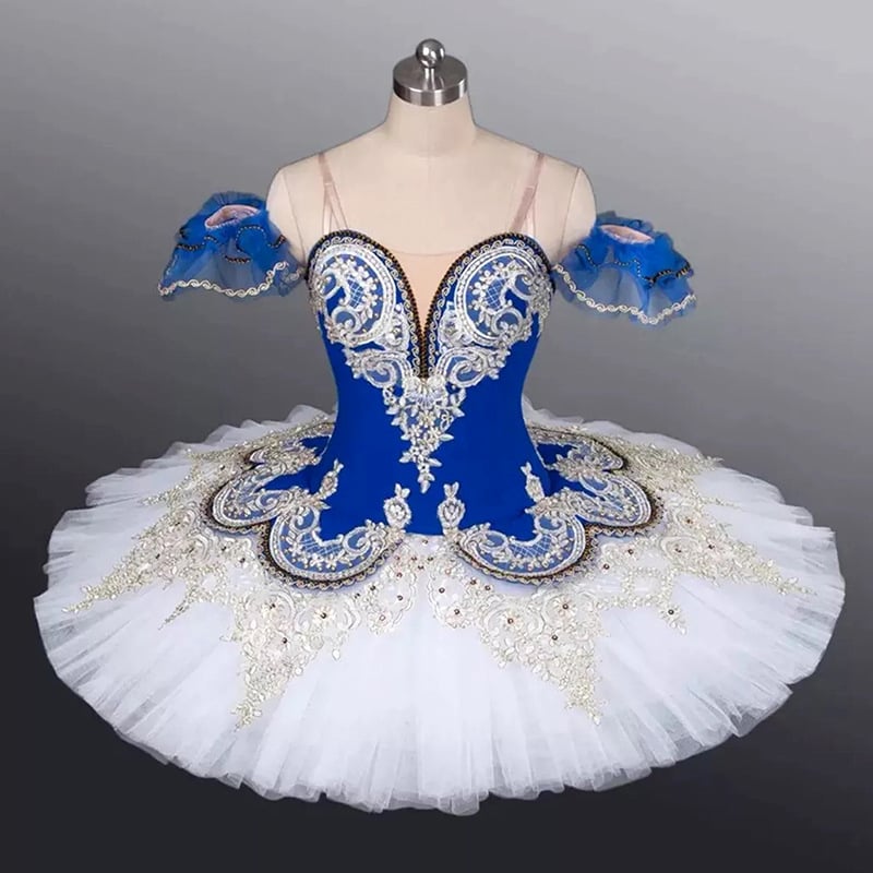 Fustă de performanță pentru copii, vals modern, stil prințesă, material spandex cu plasă dantelată, 95% spandex, tratament moale