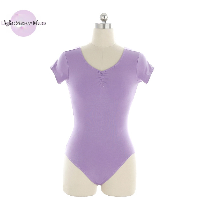 Dámsky baletný tréningový body – moderný tanec, bavlna-elastán 95/5, podšívka 5% elastán, jar