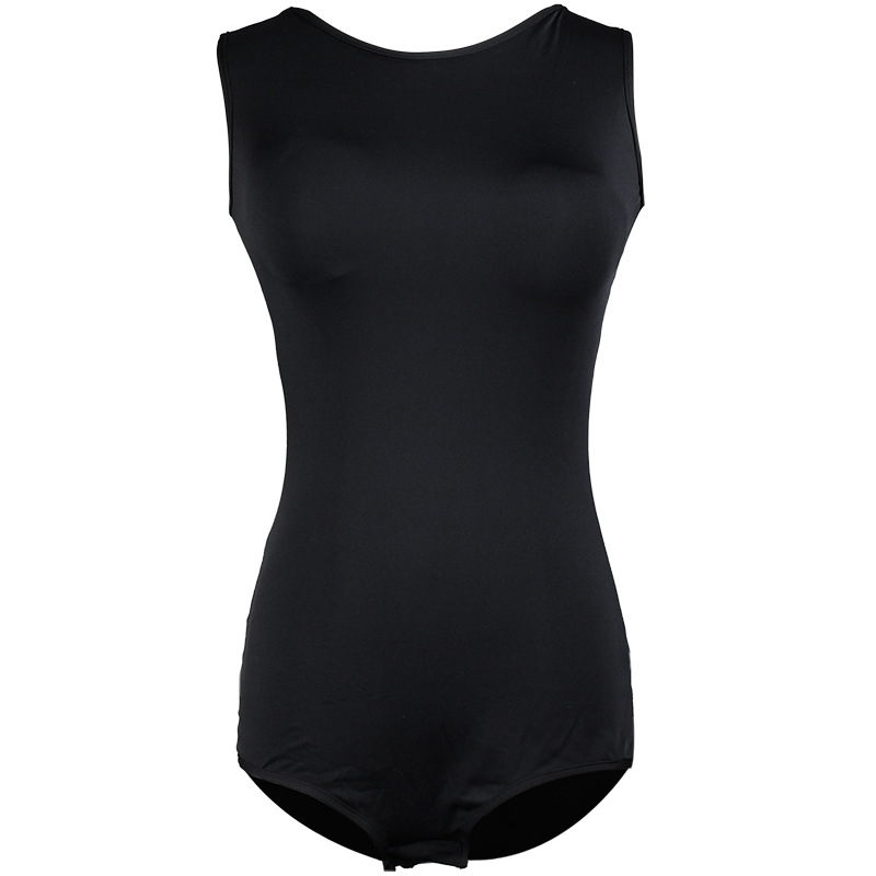 Body de dans modern, cu spate gol, pentru femei adulte, din amestec de fibre chimice, 90% poliester, potrivit pentru dans latin, balet și dansuri standard naționale