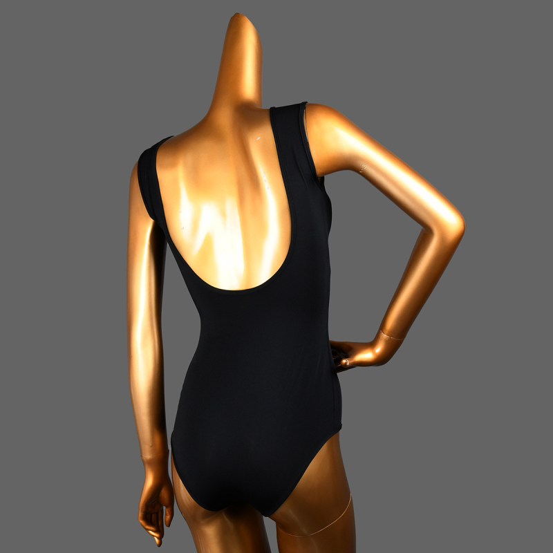 Body de dans modern, cu spate gol, pentru femei adulte, din amestec de fibre chimice, 90% poliester, potrivit pentru dans latin, balet și dansuri standard naționale