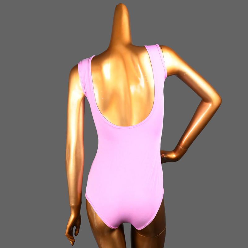 Body de dans modern, cu spate gol, pentru femei adulte, din amestec de fibre chimice, 90% poliester, potrivit pentru dans latin, balet și dansuri standard naționale