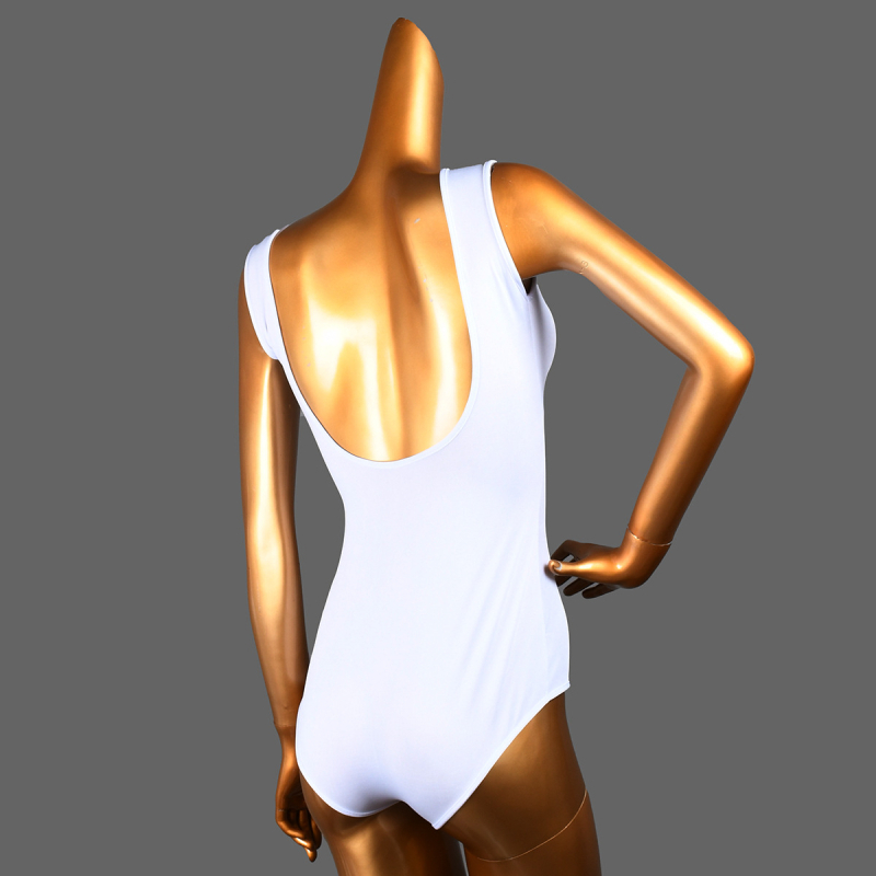 Body de dans modern, cu spate gol, pentru femei adulte, din amestec de fibre chimice, 90% poliester, potrivit pentru dans latin, balet și dansuri standard naționale