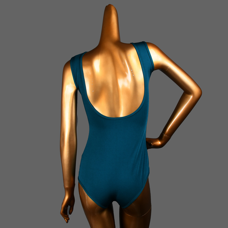 Body de dans modern, cu spate gol, pentru femei adulte, din amestec de fibre chimice, 90% poliester, potrivit pentru dans latin, balet și dansuri standard naționale