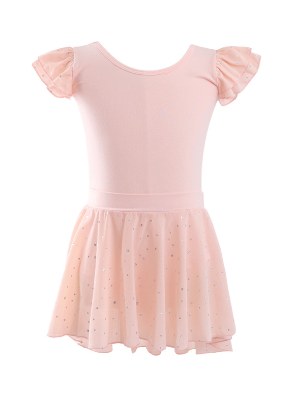 Costum de dans pentru copii pentru balet – feminin, balet, vara 2025, 95% poliester