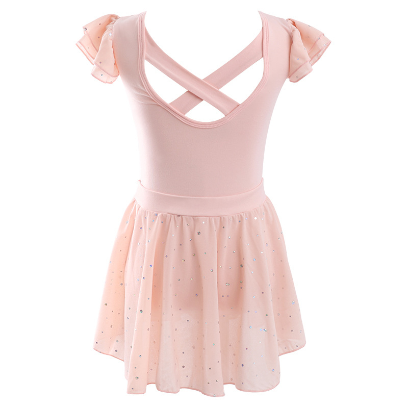 Costum de dans pentru copii pentru balet – feminin, balet, vara 2025, 95% poliester