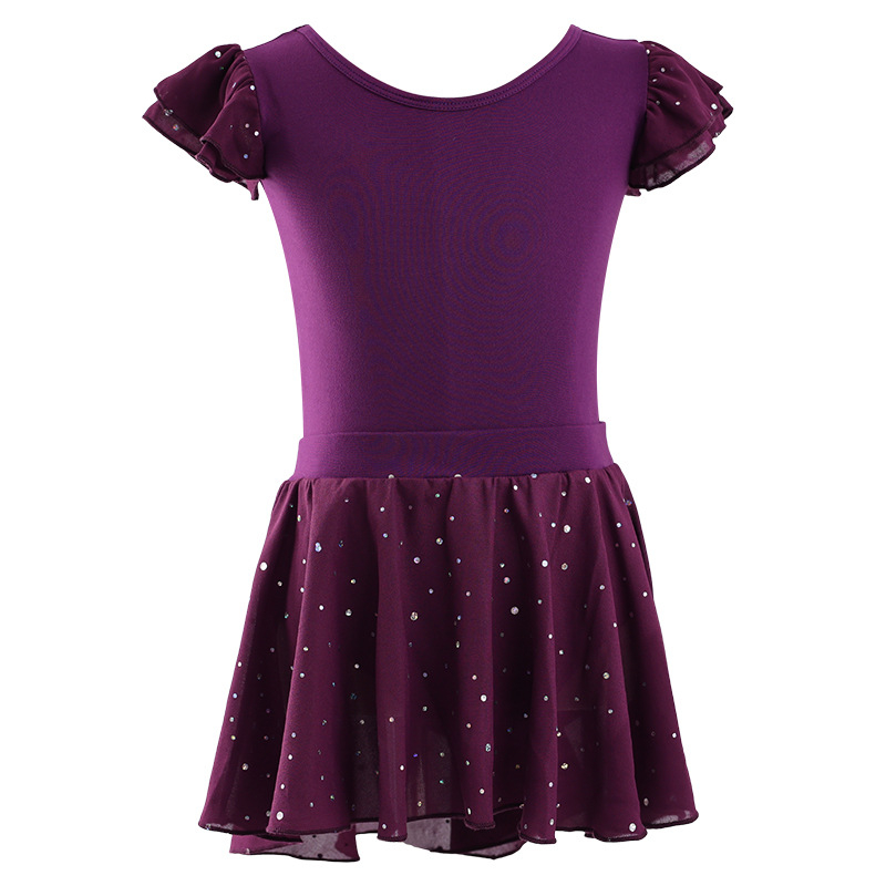 Costum de dans pentru copii pentru balet – feminin, balet, vara 2025, 95% poliester