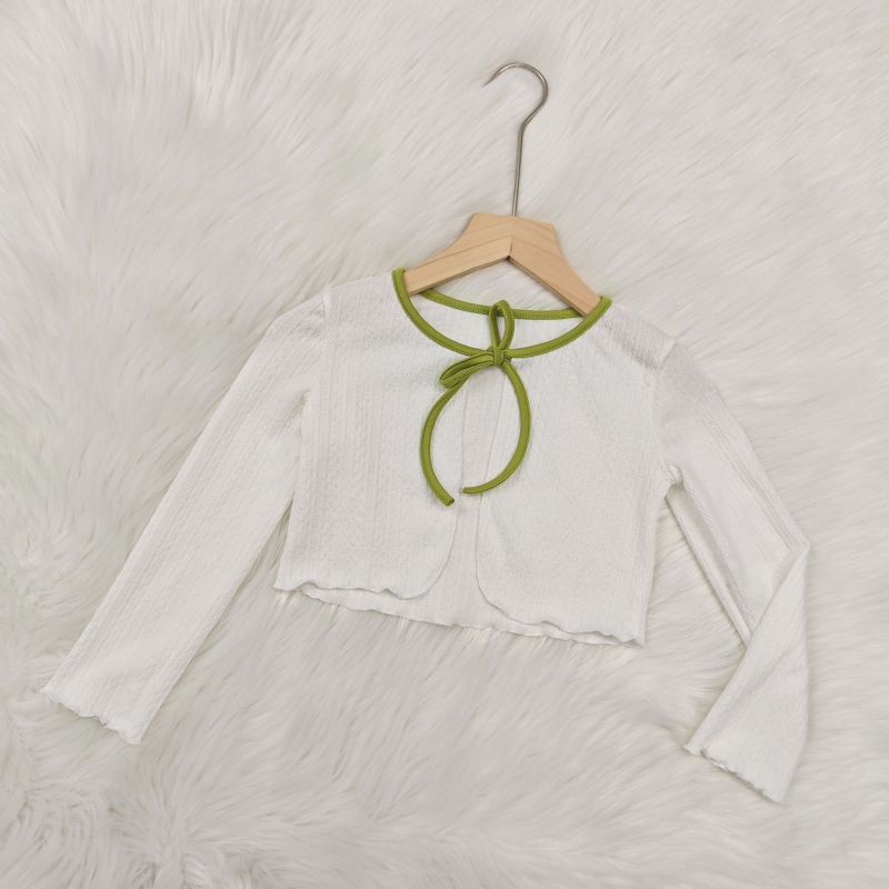 Jachetă de dans pentru copii, primăvară-toamnă – mâneci lungi, material din bumbac, tratament moale, pentru antrenamentul de balet al fetelor