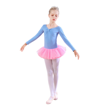 Ținută de vară pentru dans pentru fete - Bumbac cu Lycra (95% bumbac), țesătură șlefuită, pentru copii peste 8 ani (>140 cm)