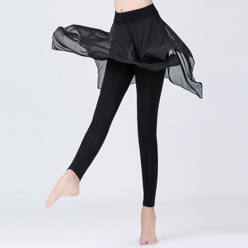Pantaloni culotte pentru dans modern, material modal, 100% modal, pentru femei adulte, potriviți pentru dans popular, balet și costum de scenă