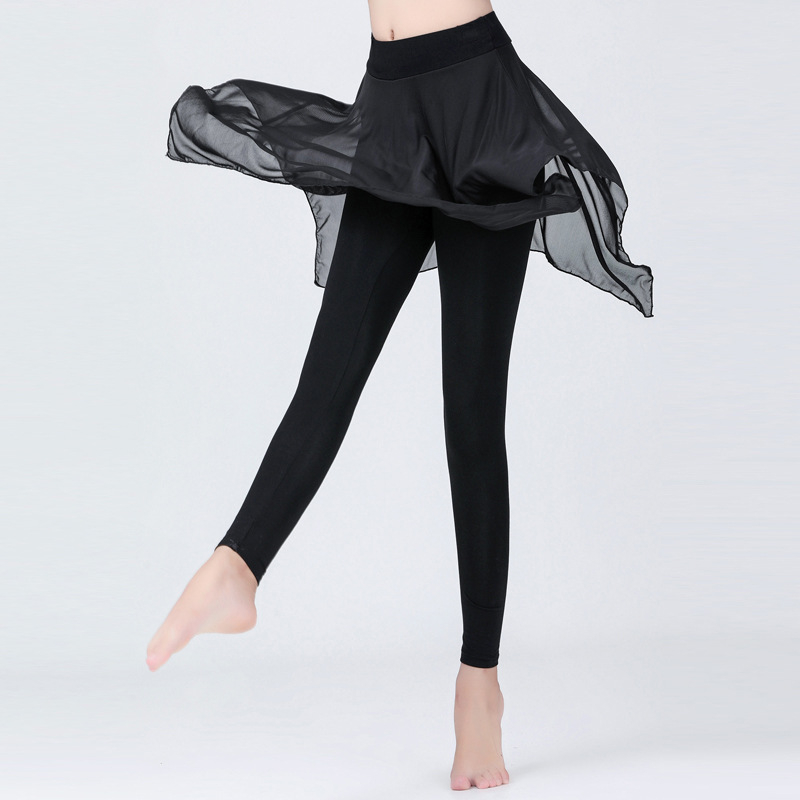 Pantaloni culotte pentru dans modern, material modal, 100% modal, pentru femei adulte, potriviți pentru dans popular, balet și costum de scenă