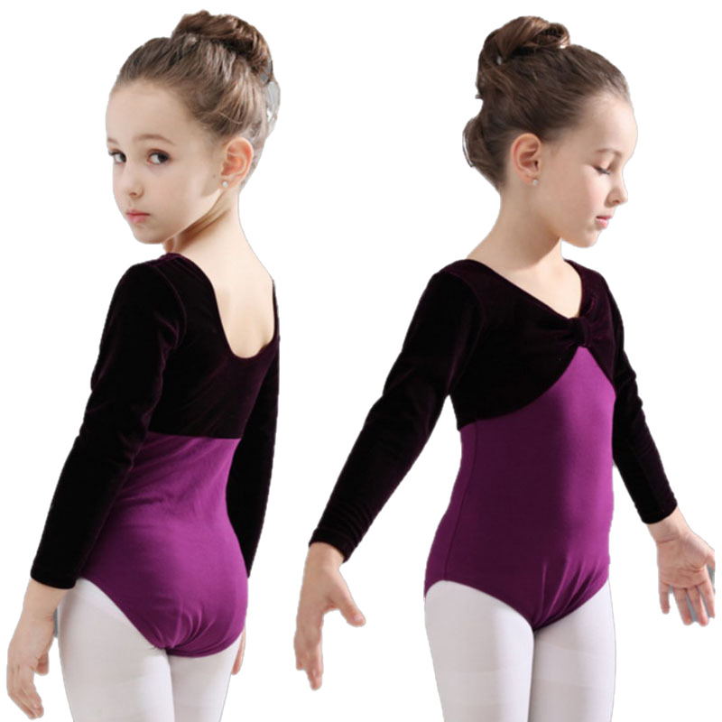 Costum de dans pentru copii, pentru repetiții, din 95% bumbac pieptănat, pentru vârsta de peste 8 ani, toamnă