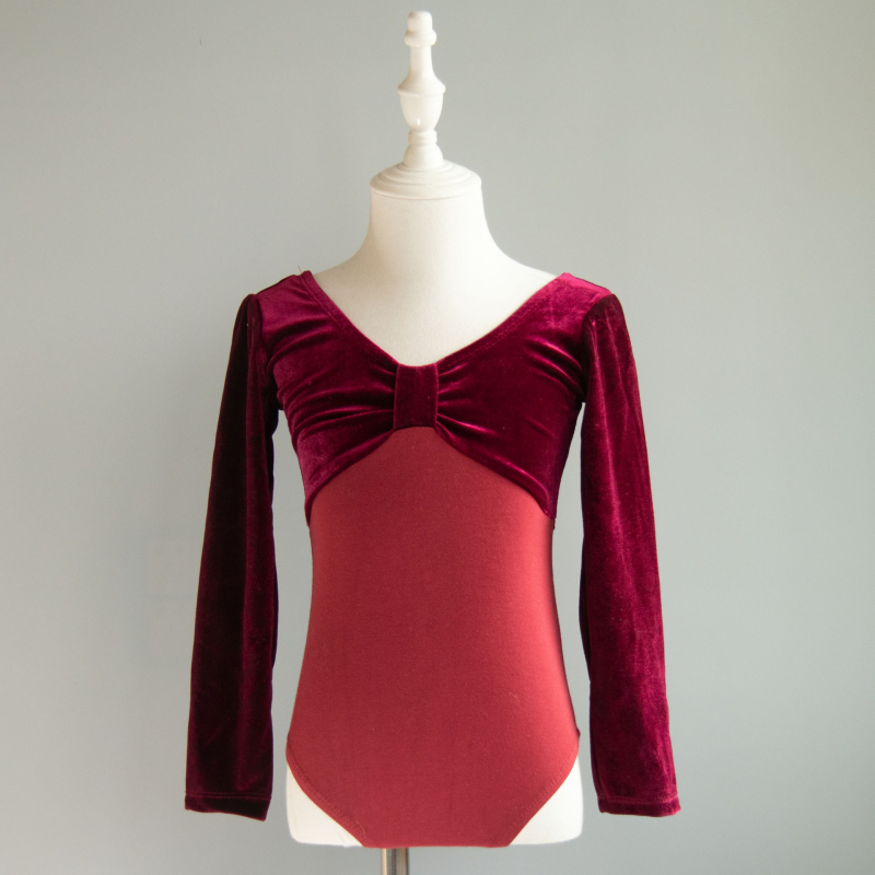 Costum de dans pentru copii, pentru repetiții, din 95% bumbac pieptănat, pentru vârsta de peste 8 ani, toamnă