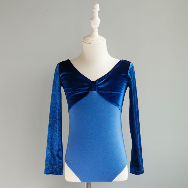 Costum de dans pentru copii, pentru repetiții, din 95% bumbac pieptănat, pentru vârsta de peste 8 ani, toamnă