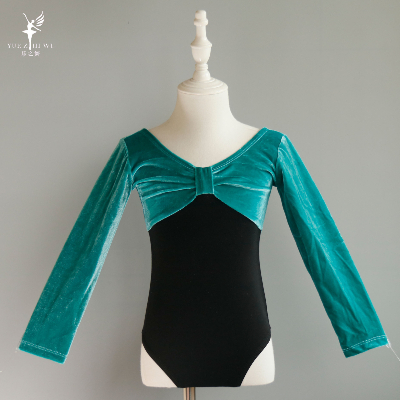 Costum de dans pentru copii, pentru repetiții, din 95% bumbac pieptănat, pentru vârsta de peste 8 ani, toamnă