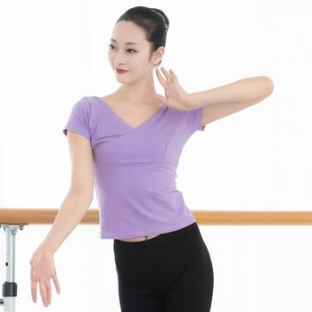 Táncfelső, női, 100% poliészter