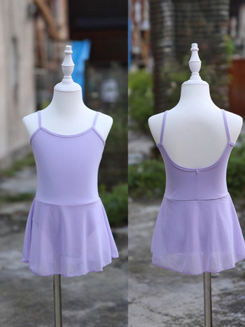 Lányoknak szóló tornabemutató/bodi, nyári változat, nejlon anyag, lágy felület, Koreai stílus, 3–8 éveseknek