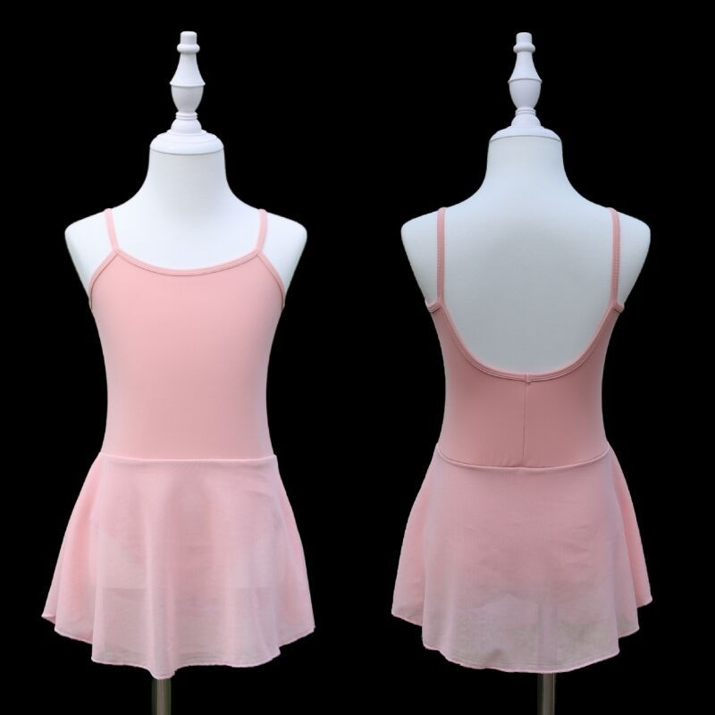 Lányoknak szóló tornabemutató/bodi, nyári változat, nejlon anyag, lágy felület, Koreai stílus, 3–8 éveseknek