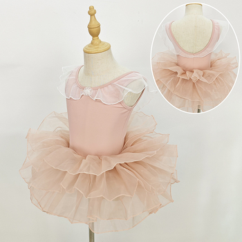 Detský baletný kostým na skúšky a predstavenia, 78% nylon, leto, pre dievčatá 3–8 rokov, značka Naya, Sladký štýl